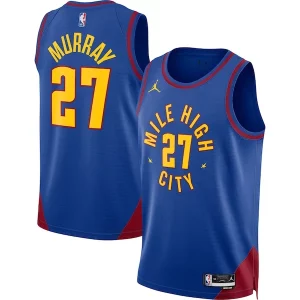 Fácil de llevar Clásico Genial Jamal Murray Denver Nuggets Jordan Brand Unisex Swingman Jersey Statement Edition Blue