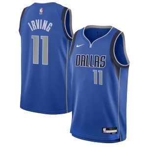Fácil de llevar Kyrie Irving Dallas Mavericks Nike Youth Swingman Jersey Icon Edition Blue