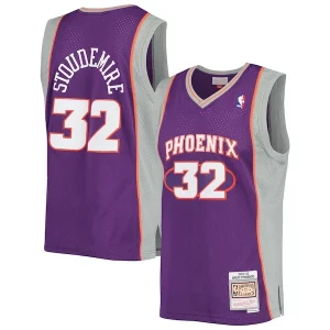 Fácil de llevar Perfecto Genial Amar'e Stoudemire Phoenix Suns 2001/02 Hardwood Classics Swingman Jersey Purple/White