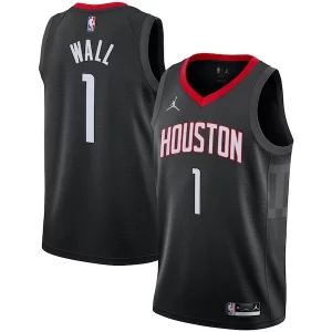 Fácil de llevar Robusto Bonito John Wall Houston Rockets Jordan Brand 2020/21 Swingman Jersey Statement Edition Black