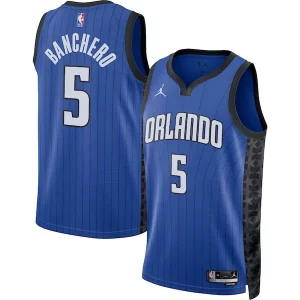 Fácil de llevar Sofisticado Paolo Banchero Orlando Magic Jordan Brand Unisex Swingman Jersey Statement Edition Blue