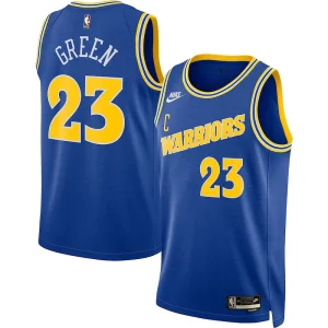 Original Delicioso Draymond Green Golden State Warriors Nike Swingman Jersey Classic Edition Blue