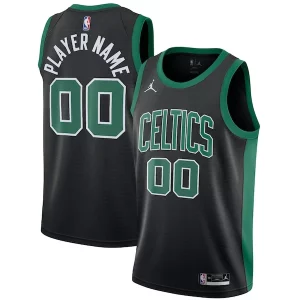 Fantástico Fácil de llevar Boston Celtics Jordan Brand Swingman Custom Jersey Statement Edition Black
