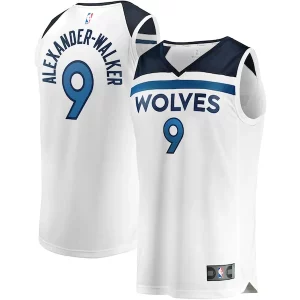 Fantástico Genial Nickeil Alexander Walker Minnesota Timberwolves Youth Fast Break Replica Player Jersey Association Edition White