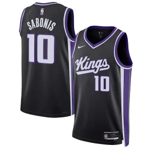 Fantástico Hermoso Domantas Sabonis Sacramento Kings Nike Unisex Swingman Jersey Icon Edition Black