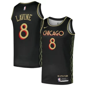 Fantástico Increíble Encantador Zach LaVine Chicago Bulls Nike Swingman Player Jersey City Edition Black