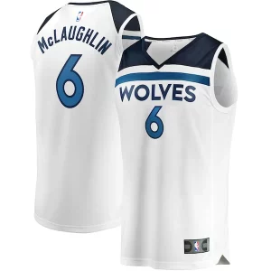 Fantástico Jordan McLaughlin Minnesota Timberwolves Youth Fast Break Replica Player Jersey Association Edition White