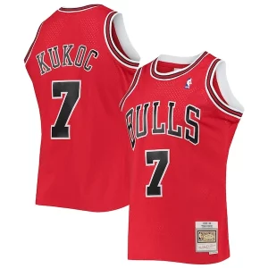 Fantástico Perfecto Toni Kukoc Chicago Bulls 1997/98 Hardwood Classics Swingman Jersey Red