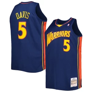 Fantástico Robusto Versátil Baron Davis Golden State Warriors Big & Tall Hardwood Classics 2006/07 Swingman Jersey Navy