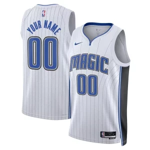 Genial Chulo Resistente Orlando Magic Nike Unisex Swingman Custom Jersey White Association Edition