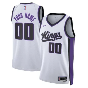 Atractivo Sacramento Kings Nike Unisex Swingman Custom Jersey Association Edition White
