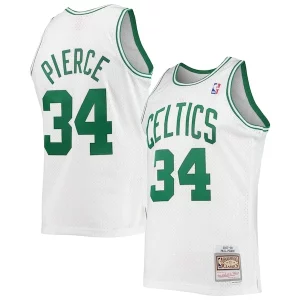 Genial Fácil de llevar Estupendo Paul Pierce Boston Celtics Hardwood Classics Swingman Jersey White/Kelly Green