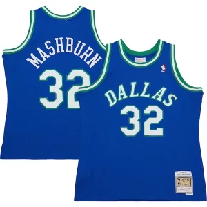 Genial Fantástico Versátil Jamal Mashburn Dallas Mavericks 2001/02 Hardwood Classics Swingman Jersey Blue