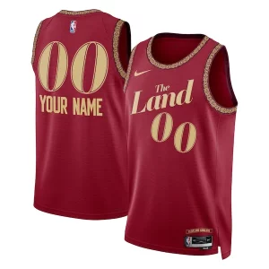 Genial Original Duradero Cleveland Cavaliers Nike Unisex 2023/24 Custom Swingman Jersey Wine City Edition