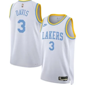 Hermoso Anthony Davis Los Angeles Lakers Nike Swingman Jersey Classic Edition White