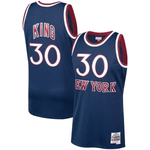 Hermoso Bernard King New York Knicks 1982/83 Hardwood Classics Swingman Jersey Navy