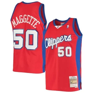 Hermoso Elegante Corey Maggette LA Clippers 2001/02 Hardwood Classics Swingman Jersey Red