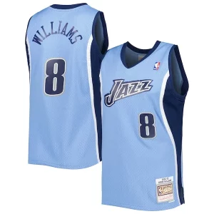 Hermoso Fantástico Versátil Deron Williams Utah Jazz 2001/02 Hardwood Classics Swingman Jersey Blue