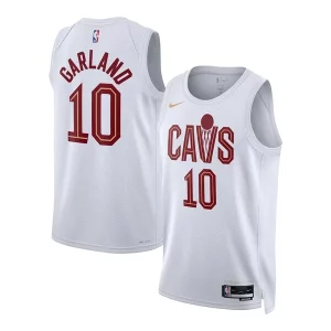 Hermoso Increíble Darius Garland Cleveland Cavaliers Nike Unisex Swingman Jersey Association Edition White/Wine