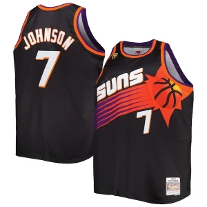 Hermoso Robusto Fácil de llevar Kevin Johnson Phoenix Suns Big & Tall Hardwood Classics 1996/97 Swingman Jersey Black