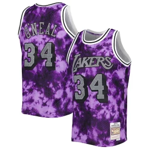 Hermoso Shaquille O'Neal Los Angeles Lakers 1996/97 Galaxy Swingman Jersey Purple