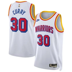 Hermoso Stephen Curry Golden State Warriors Nike Unisex 2024/25 Swingman Jersey White Classic Edition