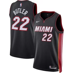 Hermoso Único Maravilloso Jimmy Butler Miami Heat Nike Unisex Swingman Jersey Icon Edition Black