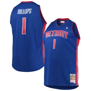 Ideal Chauncey Billups Detroit Pistons 2003/04 Big & Tall Hardwood Classics Swingman Jersey Blue