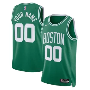 Ideal Chulo Boston Celtics Nike Unisex 2022/23 Swingman Custom Jersey Kelly Green Icon Edition
