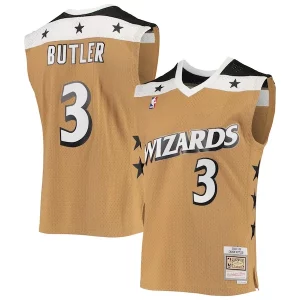 Ideal Duradero Caron Butler Washington Wizards 2001/02 Hardwood Classics Swingman Jersey Gold