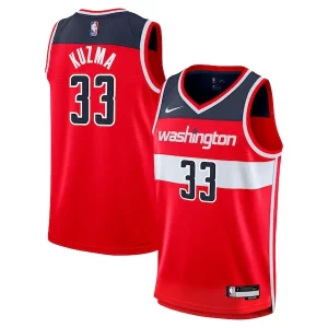 Ideal Genial Kyle Kuzma Washington Wizards Nike Youth Swingman Jersey Icon Edition Red