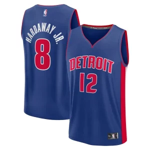 Magnífico Tim Hardaway Jr. Detroit Pistons Fast Break Replica Player Jersey Icon Edition Blue