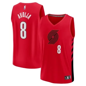 Ideal Hermoso Práctico Deni Avdija Portland Trail Blazers Fast Break Player Jersey Statement Edition Red