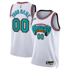 Ideal Memphis Grizzlies Nike Unisex Adult Swingman Custom Jersey Classic Edition White
