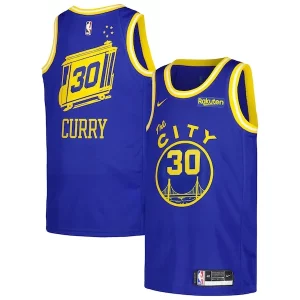 Ideal Práctico Stephen Curry Golden State Warriors Nike Swingman Player Jersey Classic Edition Royal
