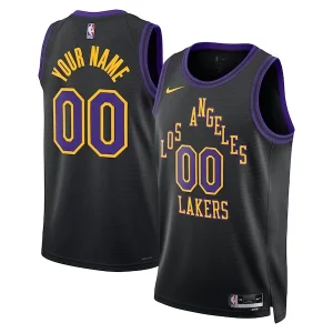 Ideal Robusto Los Angeles Lakers Nike Unisex 2023/24 Custom Swingman Jersey Black City Edition