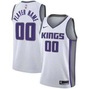 Ideal Sacramento Kings Nike Swingman Custom Jersey White Association Edition