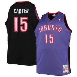 Ideal Vince Carter Toronto Raptors Big & Tall 1999/00 Hardwood Classics Swingman Jersey Purple/White