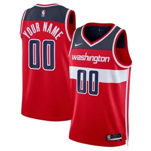 Ideal Washington Wizards Nike Unisex Swingman Custom Jersey Red Icon Edition