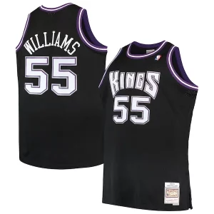 Increíble Atractivo Jason Williams Sacramento Kings Big & Tall 2000/01 Hardwood Classics Swingman Jersey Black