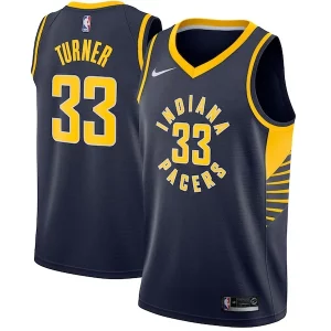 Increíble Atractivo Myles Turner Indiana Pacers Nike Swingman Jersey Navy Icon Edition