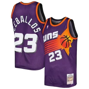 Increíble Cedric Ceballos Phoenix Suns 1992/93 Hardwood Classics Swingman Jersey Purple