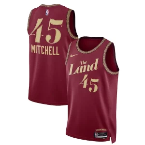 Increíble Clásico Resistente Donovan Mitchell Cleveland Cavaliers Nike Unisex 2023/24 Swingman Jersey Wine City Edition