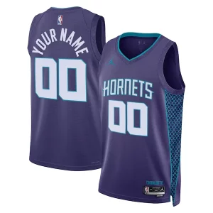 Increíble Comodo Charlotte Hornets Jordan Brand Unisex 2022/23 Swingman Custom Jersey Statement Edition Teal
