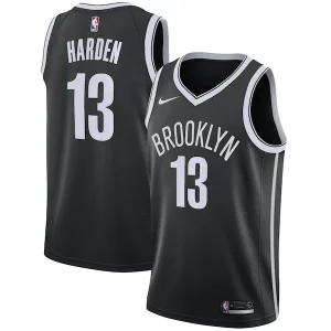 Increíble Comodo Cool James Harden Brooklyn Nets Nike 2020/21 Swingman Jersey Black Icon Edition