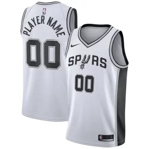 Increíble Duradero Moderno San Antonio Spurs Nike 2020/21 Swingman Custom Jersey Association Edition White