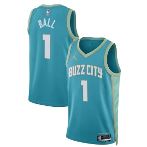 Increíble Estupendo Moderno LaMelo Ball Charlotte Hornets Jordan Brand Unisex 2023/24 Swingman Jersey Teal City Edition