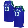 Increíble Fácil de llevar Chulo Steve Nash Dallas Mavericks Big & Tall Hardwood Classics 1998/99 Swingman Jersey Blue