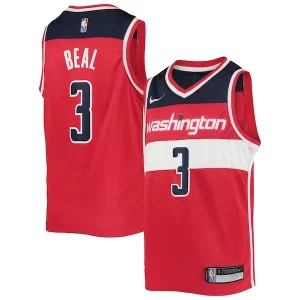 Increíble Hermoso Bradley Beal Washington Wizards Nike Youth 2021/22 Diamond Swingman Jersey Icon Edition Red