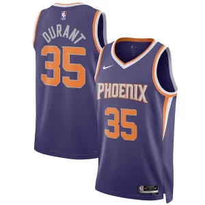 Increíble Kevin Durant Phoenix Suns Nike Unisex Swingman Jersey Icon Edition Purple/White